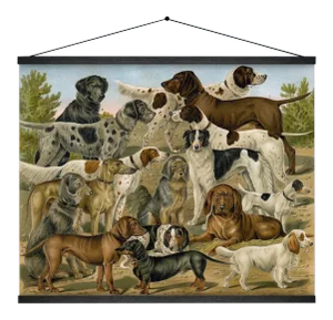Dog Breeds 2 Wall Hanging