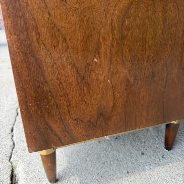 Merton Gershun for American of Martinsville Dania Walnut Dresser / Credenza For Sale - Image 12 of 12
