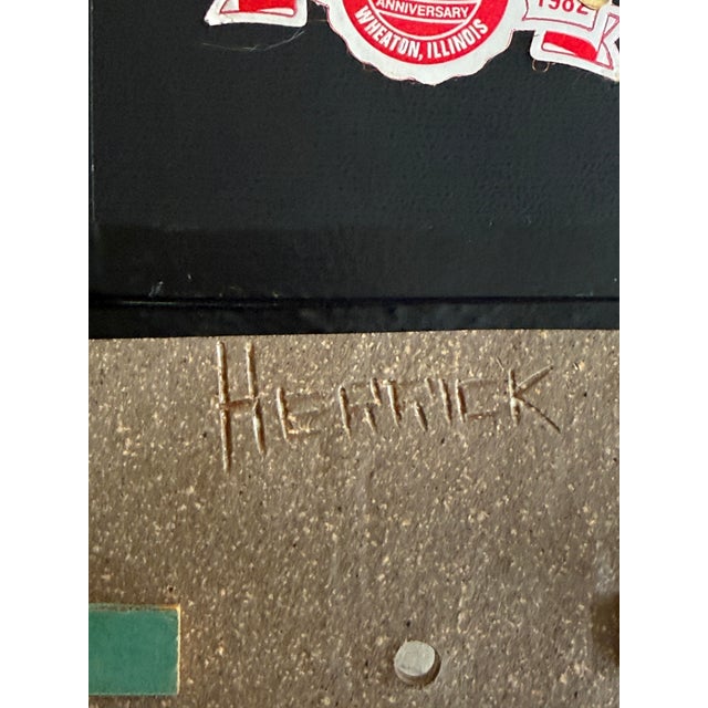 Signed Studio Pottery Wall Mirror Hand Built Ceramic 10 Inch Vertical For Sale - Image 12 of 12