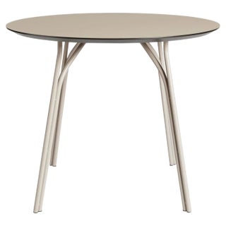 Small Beige Dining Table by Elisabeth Hertzfeld For Sale