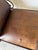 Vintage Rustic Wrought Iron & Leather Scroll Bench For Sale - Image 10 of 12