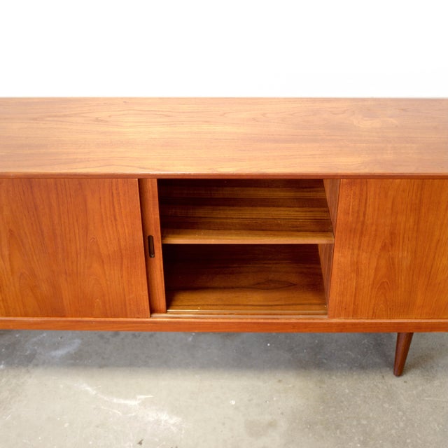 1950s Danish Teak Sideboard For Sale - Image 17 of 17