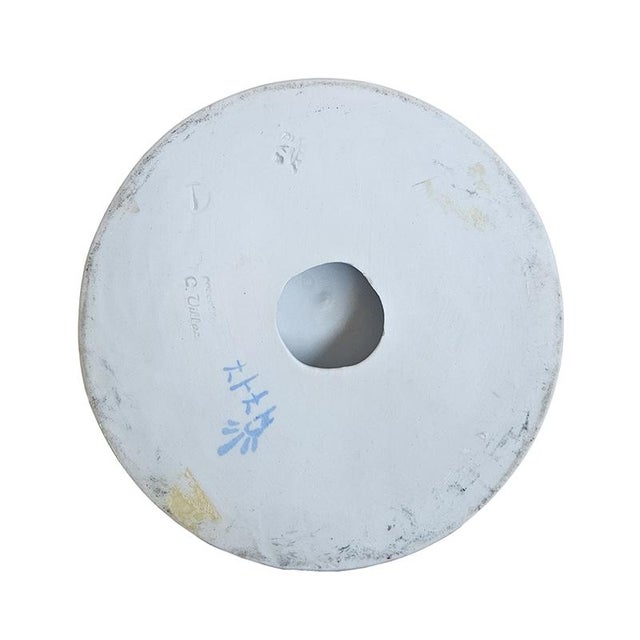 Ceramic Porcelain Pantalone Sculpture, 1980s For Sale - Image 7 of 9