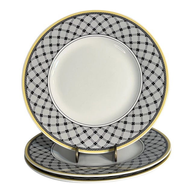Vintage Villeroy & Boch Auden Promenade Salad Plates - Set of 3 For Sale