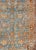 Botanical design Persian Malayer antique rug in blue, rust, and orange tones, Keivan Woven Arts / rug sus-1807-238,...