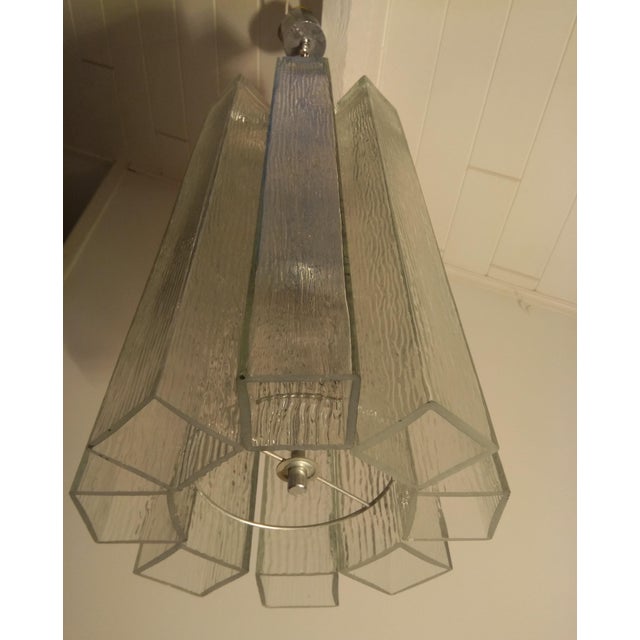 Glass Pendant Lamp from Doria, 1970s For Sale - Image 8 of 11