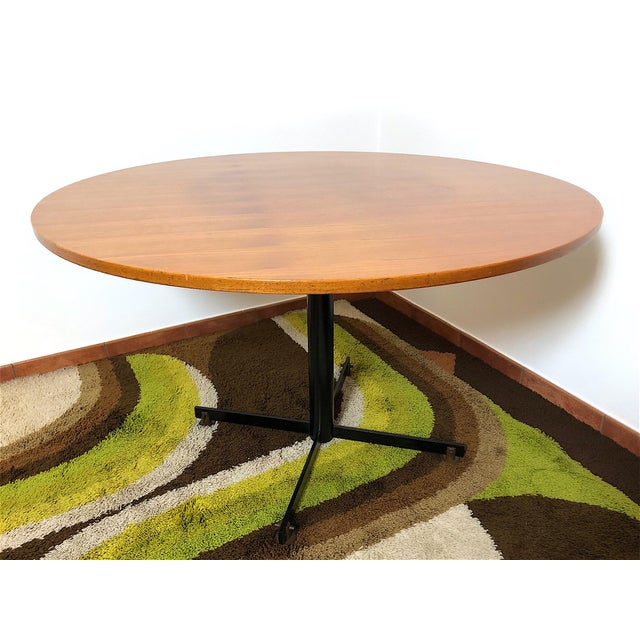 Mid-Century Beech Table, 1960s For Sale - Image 14 of 14