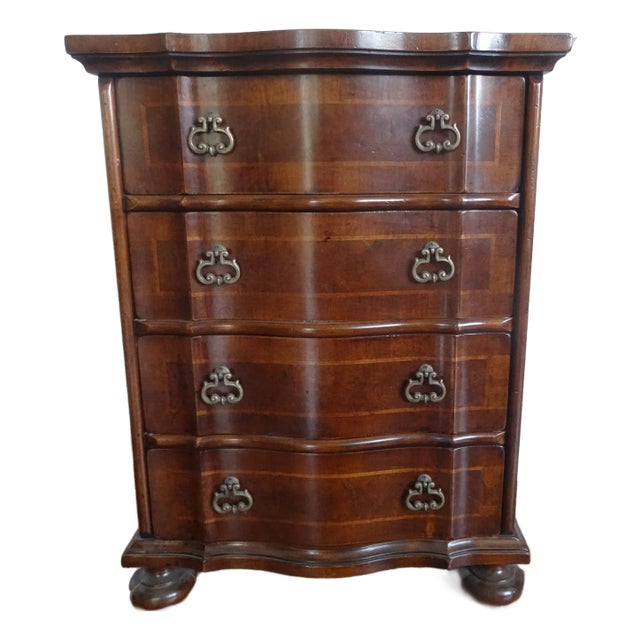 Vintage Italian 4 Drawer Chest For Sale