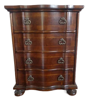 Vintage Italian 4 Drawer Chest