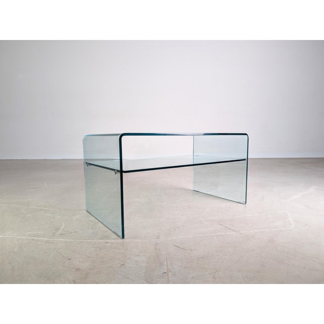 Italian Glass Coffee Table For Sale - Image 5 of 10