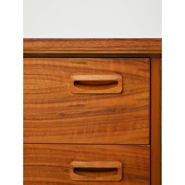Wood Vintage Walnut Sideboard, 1960s For Sale - Image 7 of 14
