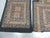 Asian Vintage Black and Orange Asian Embroidered Textile Fragments - Set of 2 For Sale - Image 3 of 6