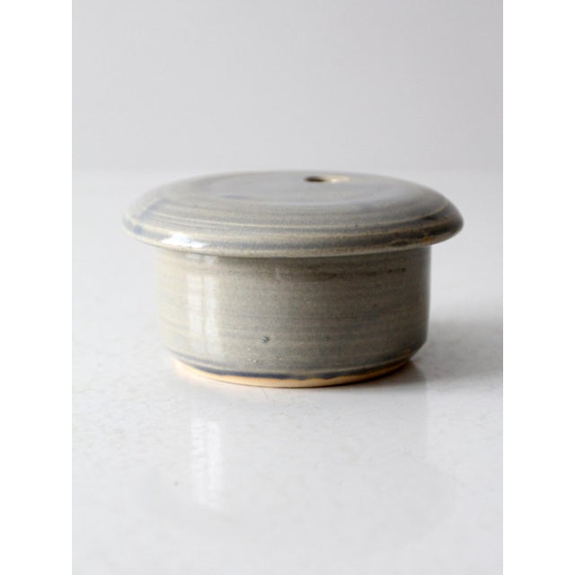 Vintage Studio Pottery Jar For Sale - Image 6 of 9