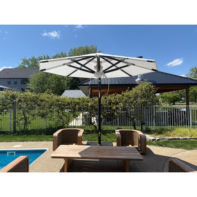 Tuuci® Ocean Master Max Cantilever Umbrella With Tilt – 9' Octagonal For Sale - Image 17 of 18
