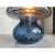 Murano-Inspired Blue Glass Lamp With “Ballotton” Texture For Sale - Image 6 of 9