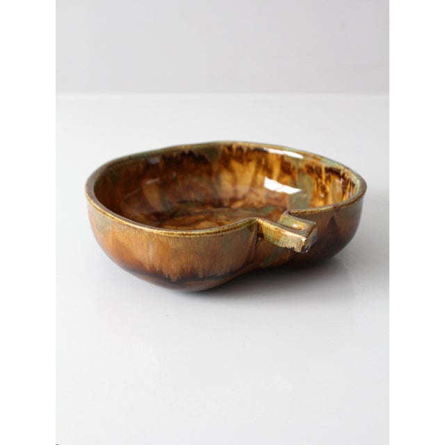 Vintage Dryden Pottery Apple Bowl For Sale - Image 9 of 11