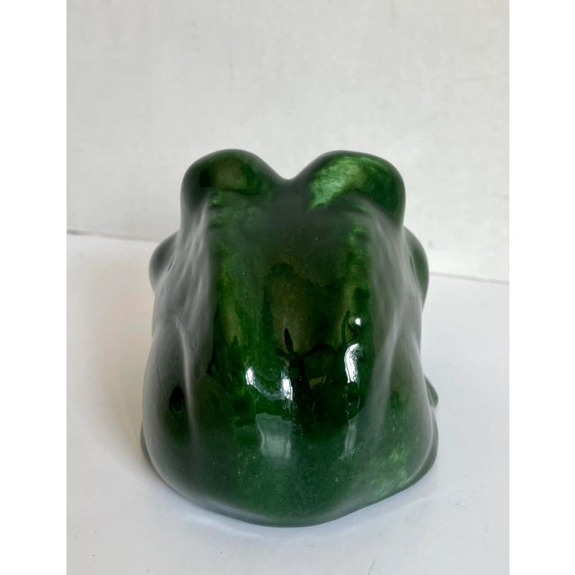 Ceramic California Ceramic Pottery Figurative Frog Spitter For Sale - Image 7 of 10