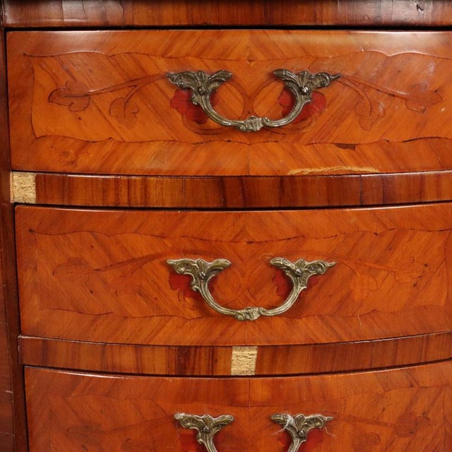 Napoleon III Oval Nightstands, Set of 2 For Sale - Image 6 of 11