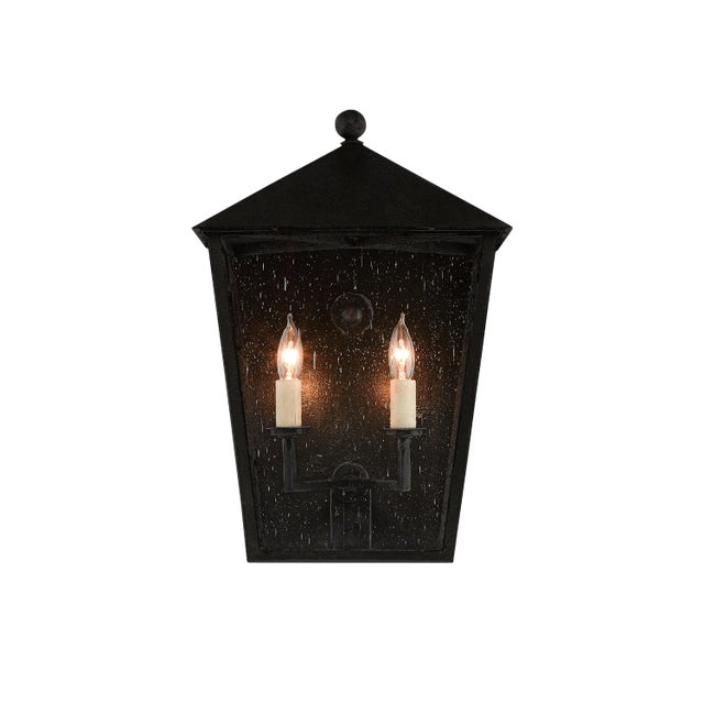 Modern Currey & Company Bening Medium Outdoor Wall Sconce For Sale - Image 3 of 3