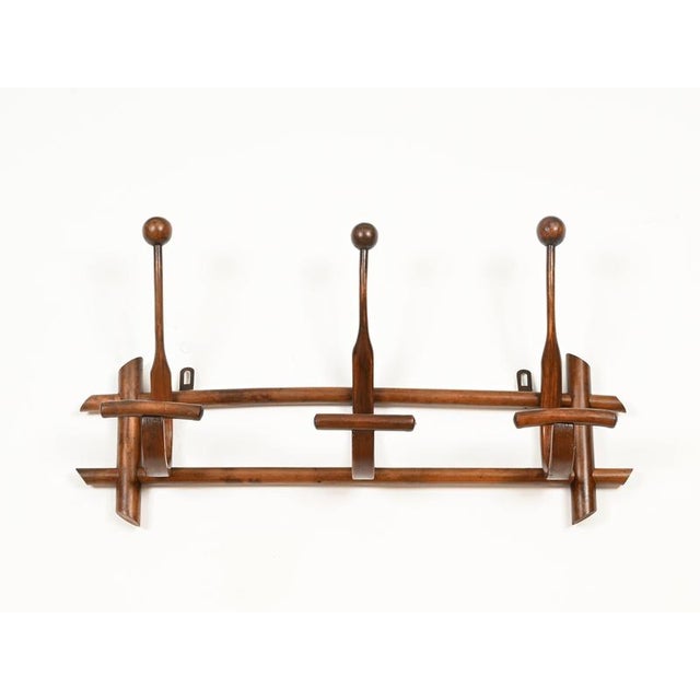 Bent Walnut Coat Rack by Michael Thonet, 1890s For Sale - Image 6 of 12