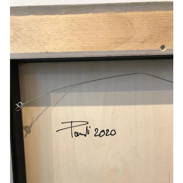 Contemporary Gilbert Pauli, The Soul of the Forest No.11, Acrylic on Wood, 2020 For Sale - Image 3 of 7