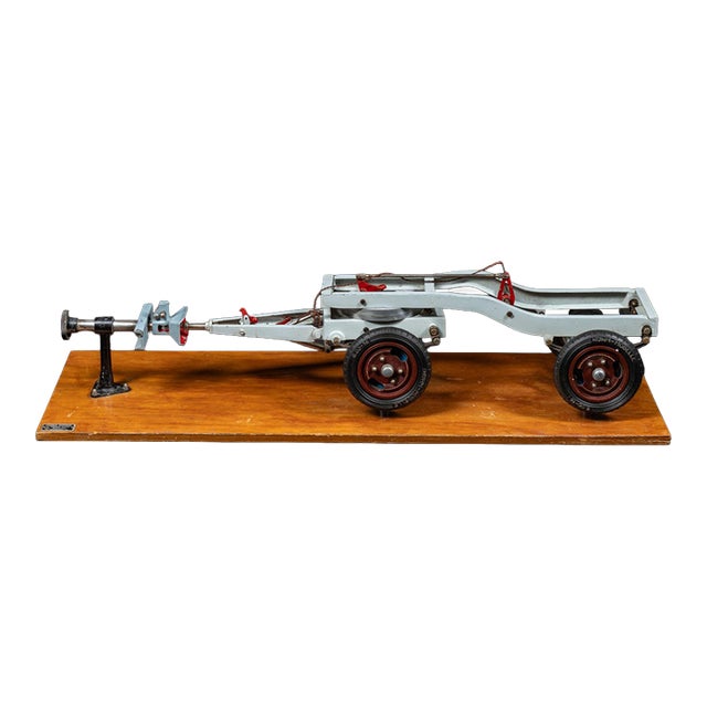 Vintage Trailer Chassis Salesman Sample by Degener For Sale
