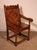 High-Back Armchair in Oak, 1800s For Sale - Image 11 of 11