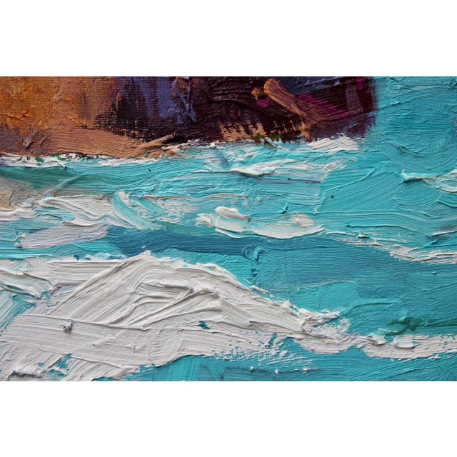 Coastal — Modern Contemporary Seascape Oil Painting For Sale In Reno/Lake Tahoe - Image 6 of 14