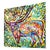 Contemporary Longhorn Fever - Original Contemporary Western Longhorn Bull Acrylic Painting For Sale - Image 3 of 8