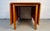 Mid 20th Century Drop-Leaf Solid Teak Dining Table From S. Burchardt Nielsen Danish-German For Sale - Image 9 of 18