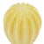 Archimede Seguso Attributed Murano Gold-Infused Ribbed Blown Glass Vase, 1950's For Sale - Image 9 of 10