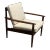 Mid Century Modern Walnut Lounge Chair For Sale