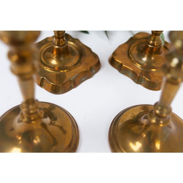Vintage Danish Malm Candleholders, 1950s, Set of 4 For Sale - Image 13 of 18