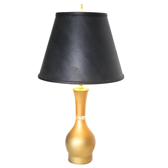 Pr. Mid Century Hollywood Regency Bottle Form Table Lamps For Sale - Image 12 of 12