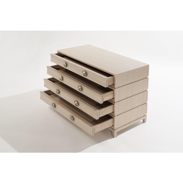 Stacked Commodes in Limed Oak - a Pair For Sale In New York - Image 6 of 18