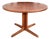 Danish MCM Ex.+ Teak Wood Grain Dining Table by Dyrlund Denmark 1960s, Mod. 9276 For Sale