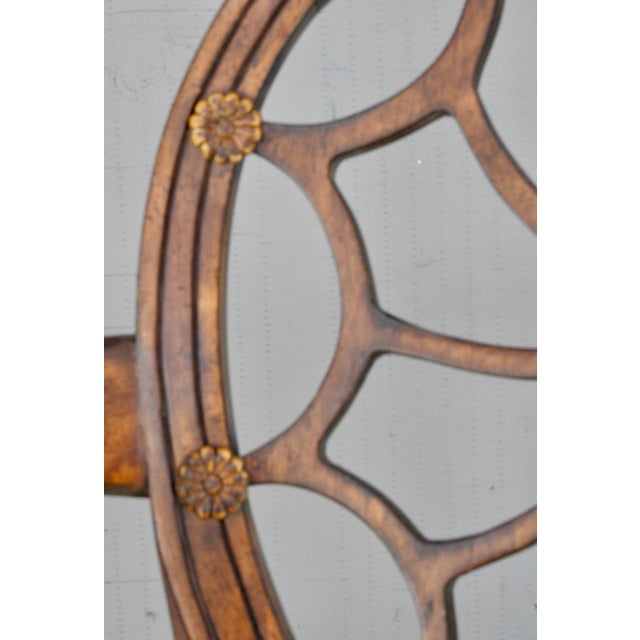 Pair of Early 20th Century Spider Back Hepplewhite Chairs For Sale - Image 9 of 11