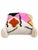 Abstract Moroccan Wool Pouf For Sale - Image 4 of 9