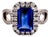 Natural Tanzanite Diamond Ring 14k Gold 5.08 TCW 5.52g Certified For Sale