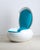 White Garden Egg Chair by Peter Ghyczy, 1968, in Worn conditions. Designed 1960 to 1969 This piece is attributed to the...