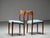 Vintage Teak Dining Chairs from C. Linneberg & B. Pedersen, 1970s, Set of 4 For Sale - Image 6 of 12
