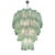 Green Murano Glass Waterfall Chandelier from Justfurnituress SRL For Sale - Image 12 of 18