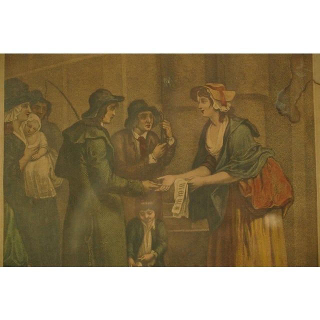 Traditional Framed Cries of London Print by Francis Wheatley For Sale - Image 3 of 8