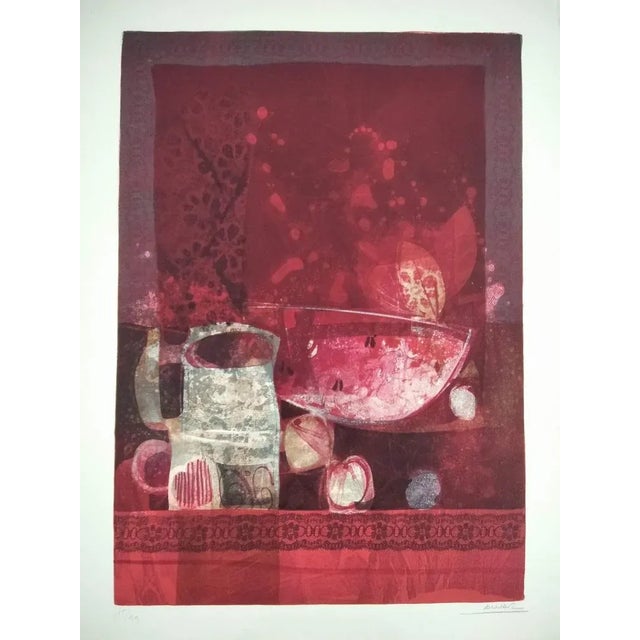 Álvar Suñol Muñoz-Ramos, Composition, 1980, Lithograph For Sale - Image 9 of 9