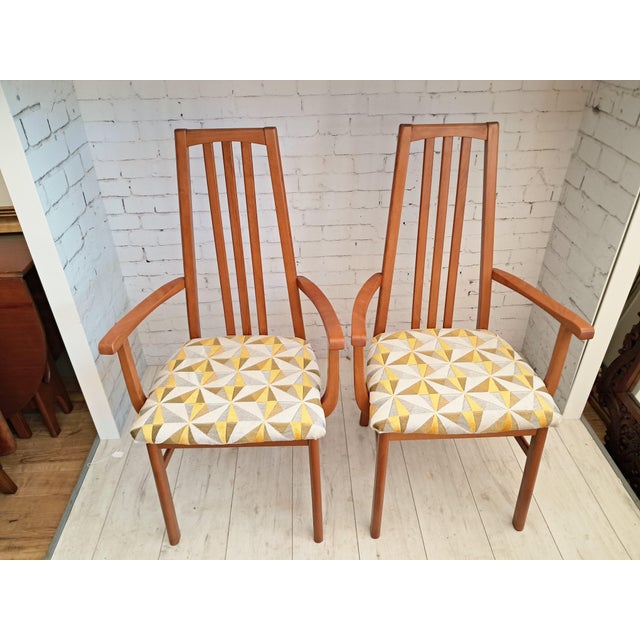 Vintage Dining Chairs by Neil Morris for Morris of Glasgow, 1960s, Set of 6 For Sale - Image 12 of 18