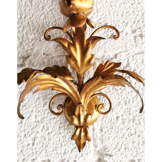 Hollywood Regency Wall Lights attributed to Hans Kögl, Germany, 1960s, Set of 2 For Sale - Image 6 of 11