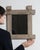19th Century France Antique White Wood Mirror For Sale - Image 9 of 10