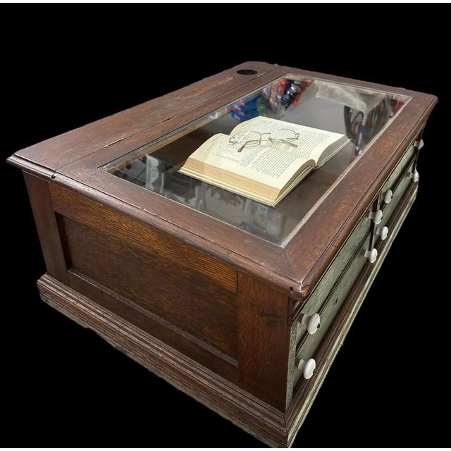 Early 19th Century 19th Century Schoolmaster’s Desktop Desk / Display Object For Sale - Image 5 of 12
