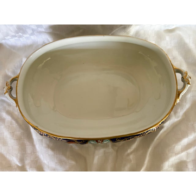Ceramic Early 19th C Imari Pattern Mason's Ironstone Covered Tureen For Sale - Image 7 of 14