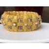 3 Carat Sapphire and 2 Carat Diamond Bracelet in 18 Karat Yellow Gold 116 Gm For Sale - Image 16 of 18